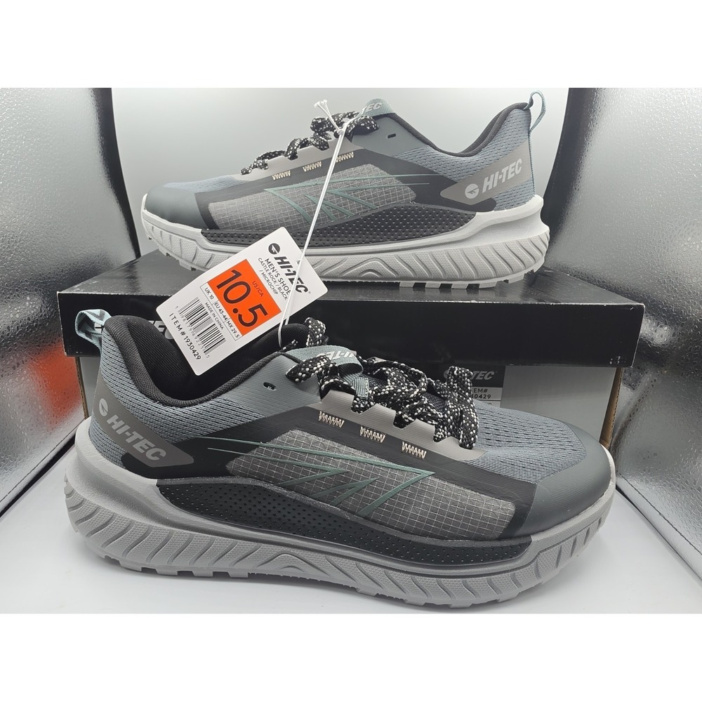 Hi-Tec: Men's Shoe Castle Rock/Black/Microchip Sz 10.5 New With Box